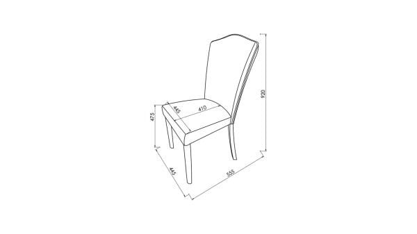 Rozy Bohem Sandalye 6379 2 li