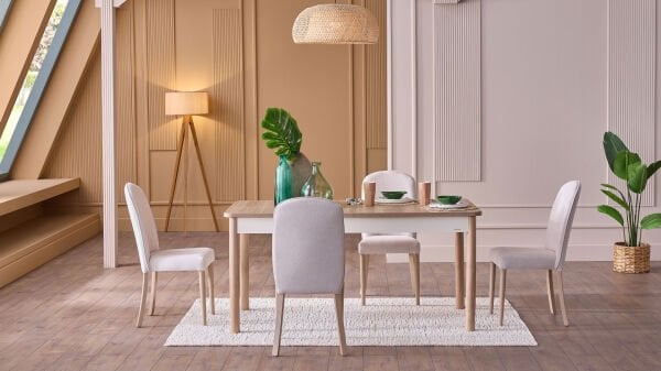 Rozy Bohem Sandalye 6379 2 li