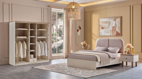 Rozy Bohem 5 Kapaklı Gardırop