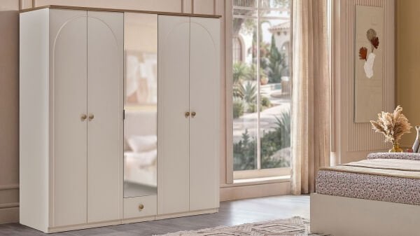 Rozy Bohem 5 Kapaklı Gardırop