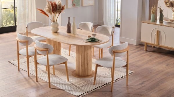 Boheems Yemek Odası Takımı