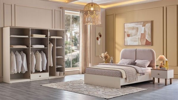 Rozy Bohem 6 Kapaklı Gardırop