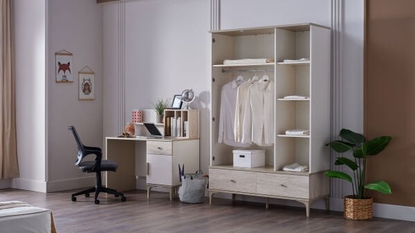 Anton 3 Kapaklı Gardırop