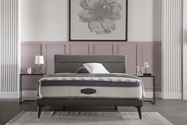 Flexy Baza Başlık Takımı - Gri 140X190