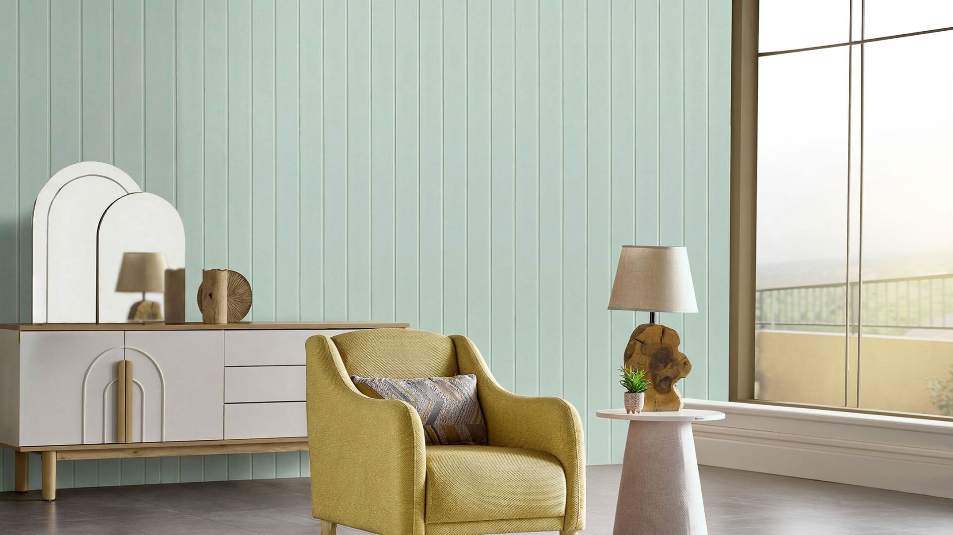 Duvar Paneli - Su Yeşili