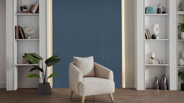 Duvar Paneli - Pasifik Mavi