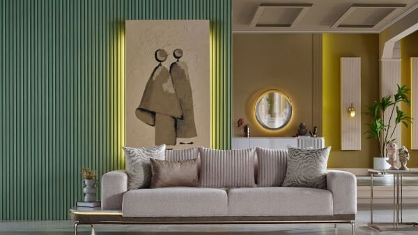 Duvar Paneli - Ada Yeşili