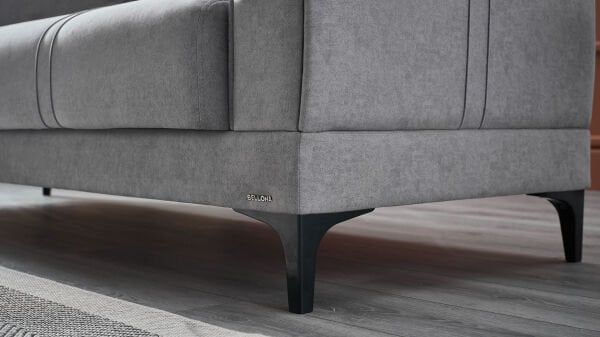 Ruby S Kmp Üçlü Koltuk - Gri