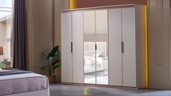 Valenty 6 Kapaklı Gardırop