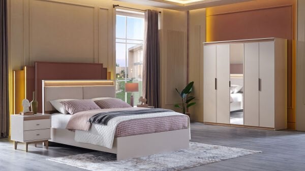 Valenty 5 Kapaklı Gardırop