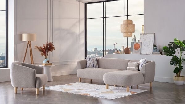 Bonita Köşe Koltuk - Vizon