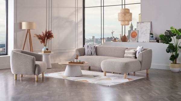 Bonita Köşe Koltuk - Vizon