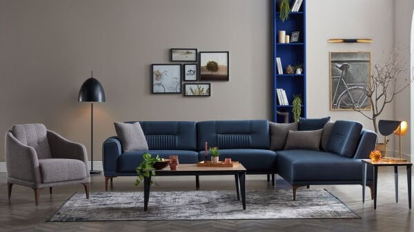 Seul Köşe Koltuk - Lacivert