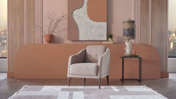 Seul Köşe Koltuk - Krem