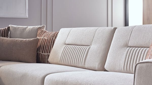 Seul Köşe Koltuk - Krem