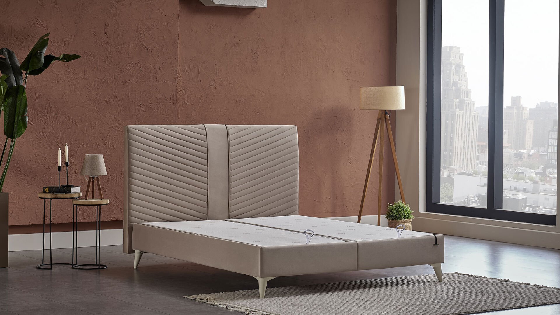 Petra Plus Midi Baza - Vizon 100X200