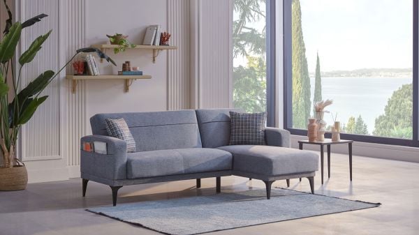 Rolden Köşe Sol Koltuk - Gri Gri