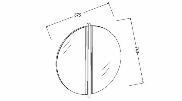 Palermo Makyaj Aynası