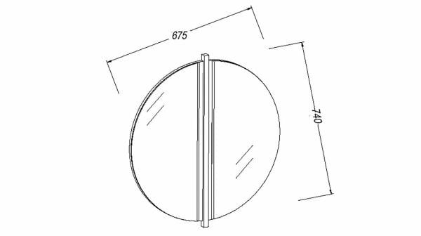 Palermo Makyaj Aynası