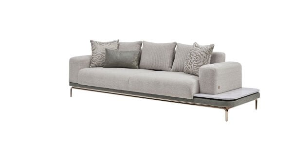 Estella Üçlü Sol Koltuk - Krem