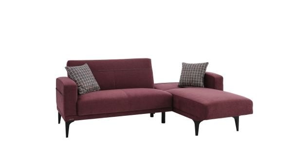 Rolden Köşe Sol Koltuk - Gül Kurusu Gül Kurusu