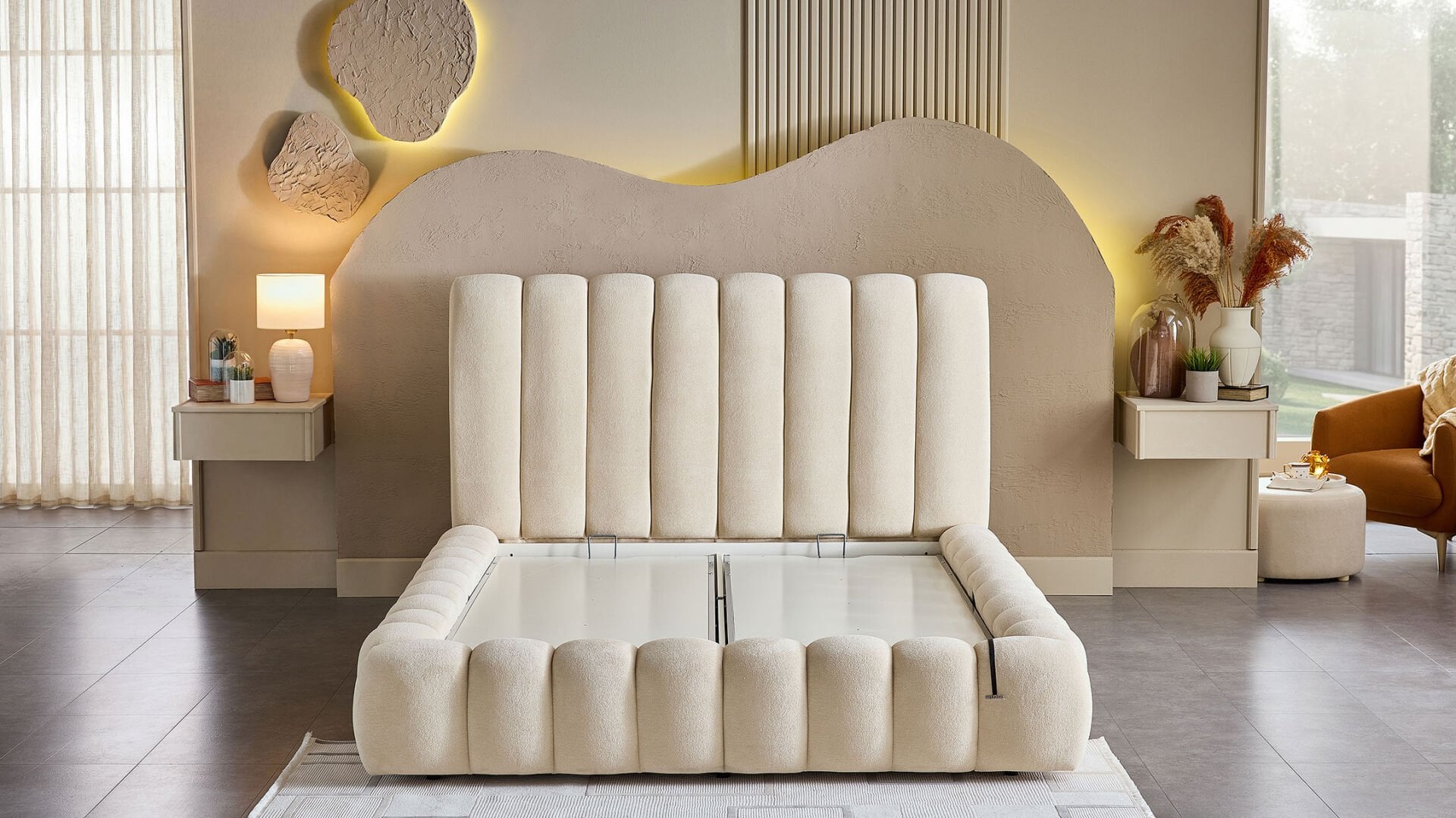 Bio Natura Başlıklı Karyola Seti 180X200
