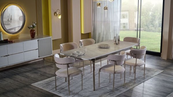 Estella Yemek Odası Takımı thumbnail 26