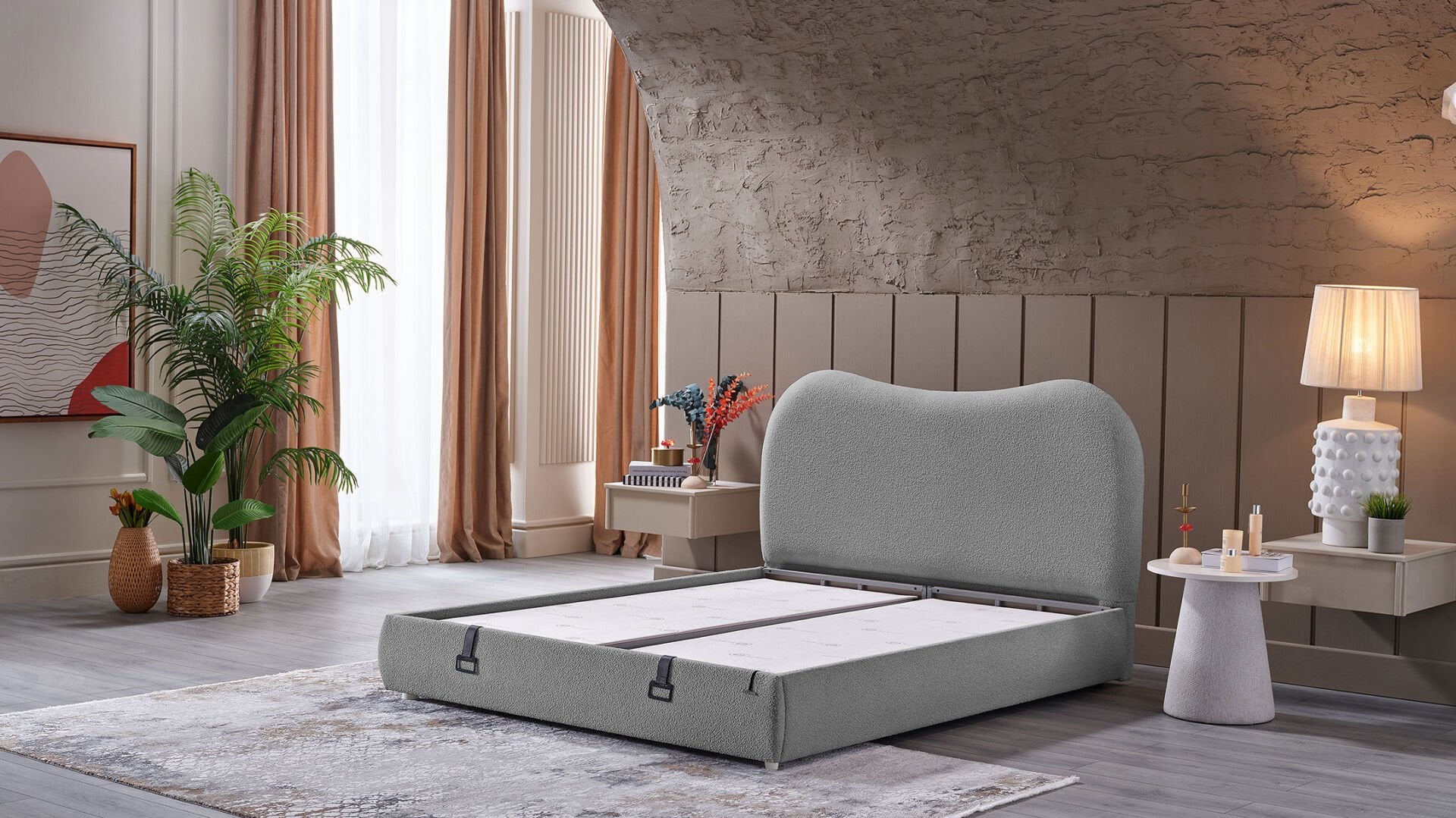 Aura Soft  Başlık - Gri 160
