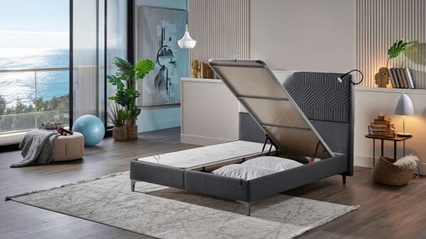 Petra Plus Midi Baza - Antrasit 150X200