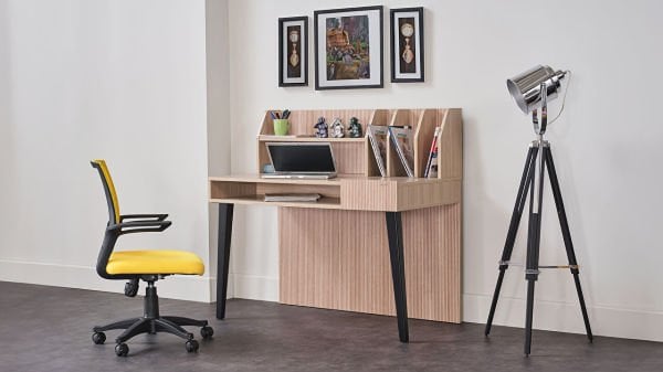 Arles Kitaplıklı Çalışma Masası Çalışma Masası