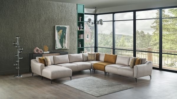 Sanvela Köşe L Sağ Krem