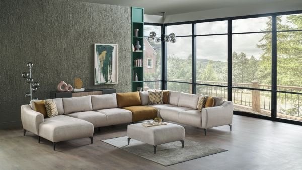 Sanvela Köşe L Sağ Krem