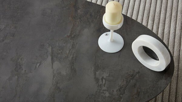 Egos Orta Sehpa - Mermer Gri