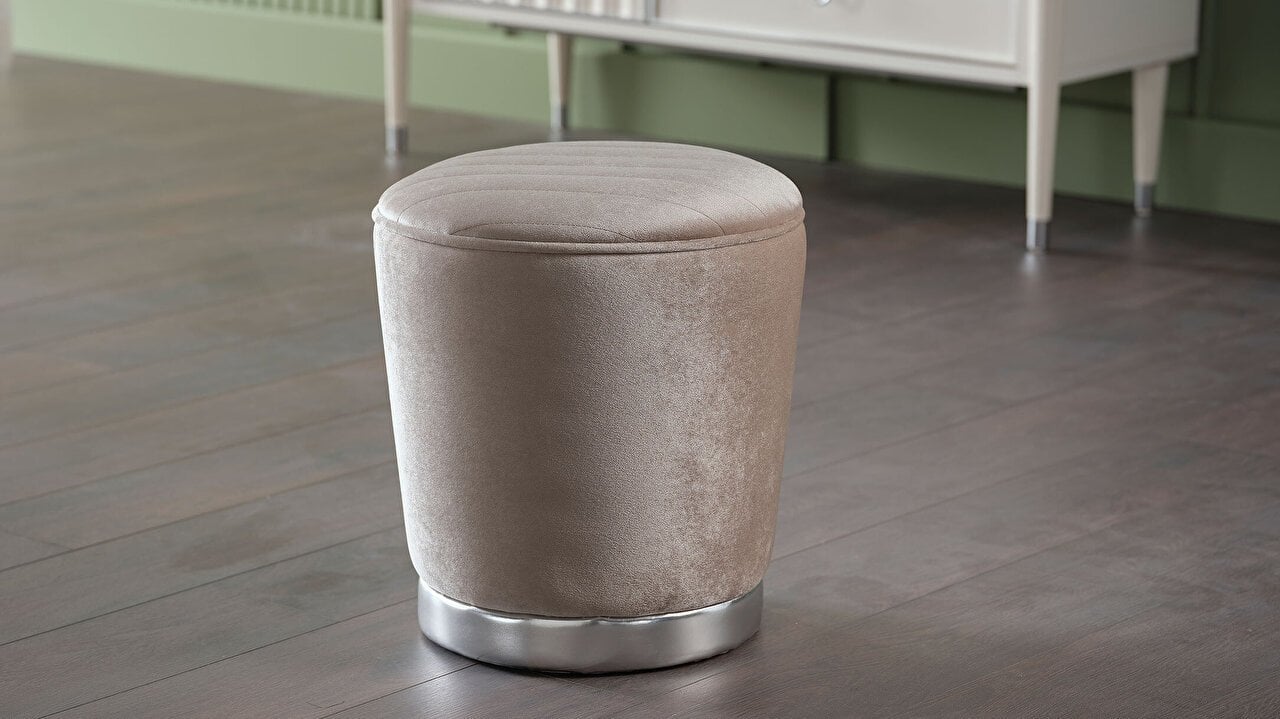 Gravita Puf Fildişi