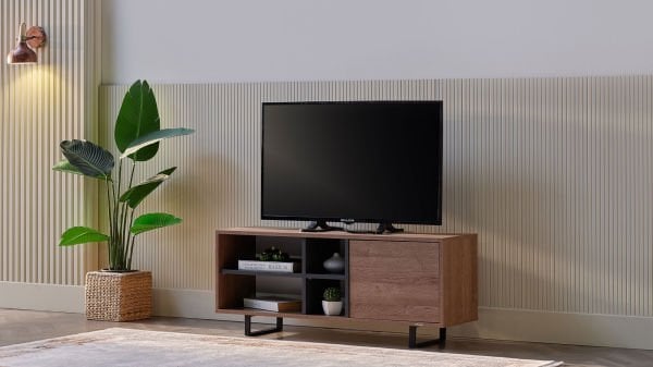 Vina Tv Sehpası - Ceviz/Antrasit Tv Sehpası