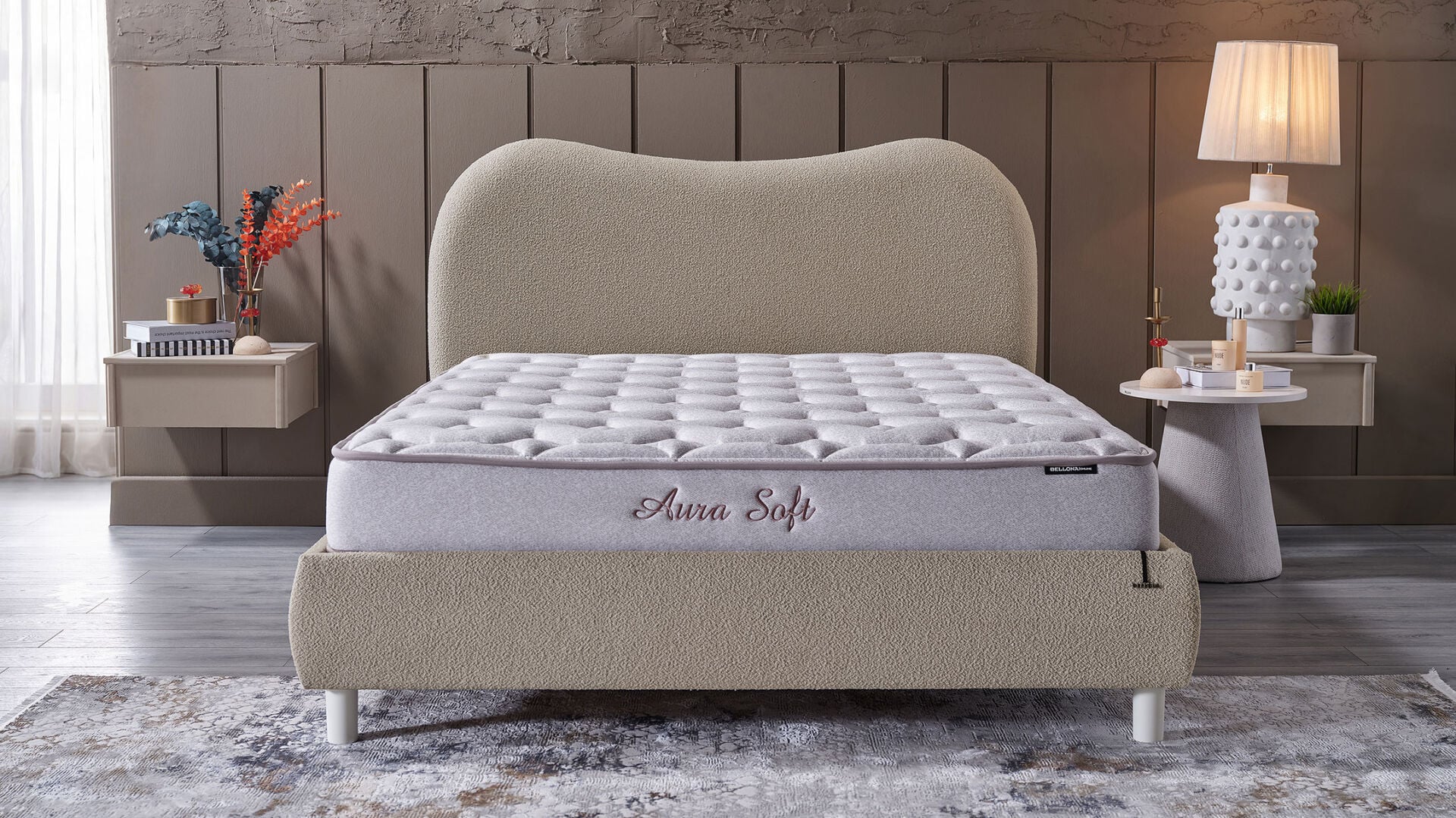 Aura Soft  Başlık - Koyu Vizon 150