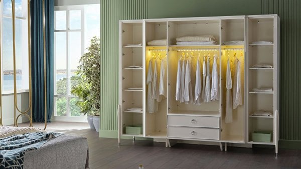 Gravita 6 Kapaklı Gardırop