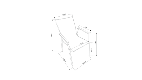 Violet Sandalye 4 lü