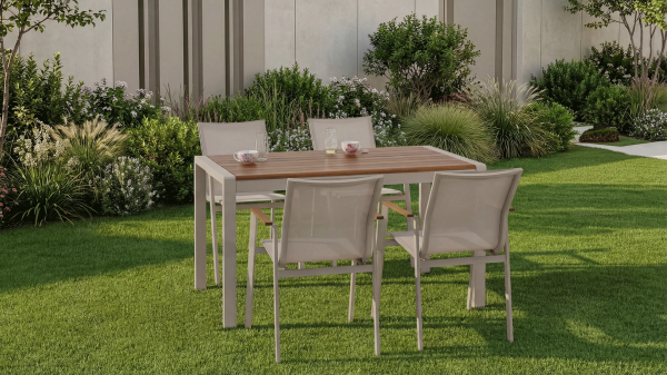 Violet Bahçe Masa Takımı