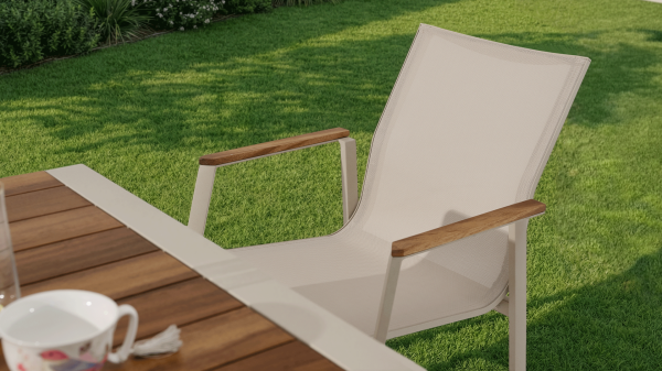 Violet Bahçe Masa Takımı