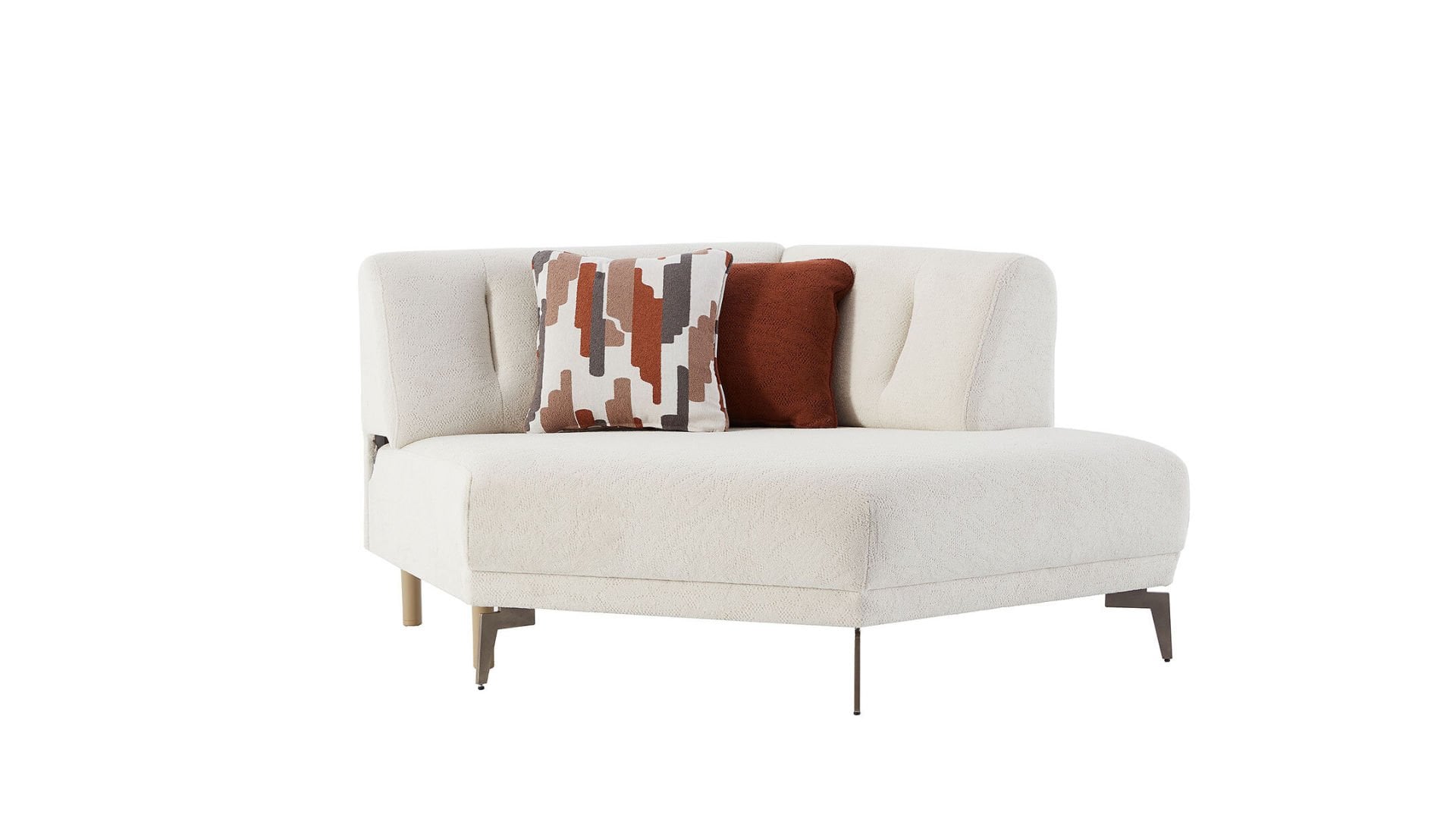 Atlanta Uzanma Asimetrik Sol Krem