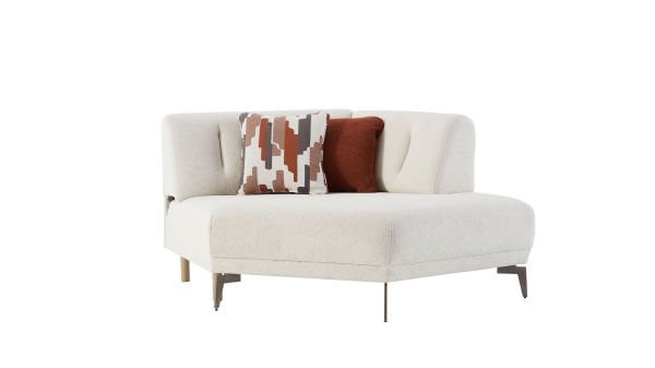 Atlanta Uzanma Asimetrik Sol Krem