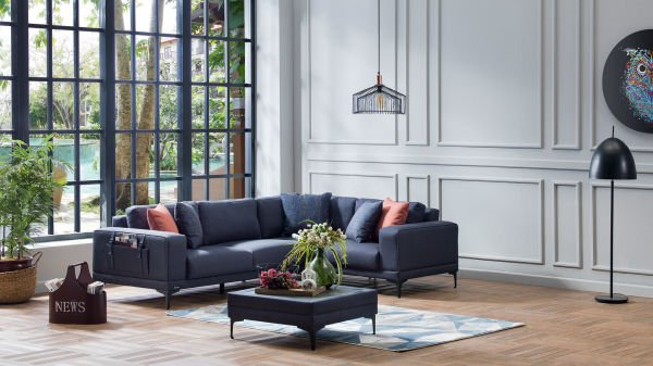 Marses Köşe L Sol Lacivert