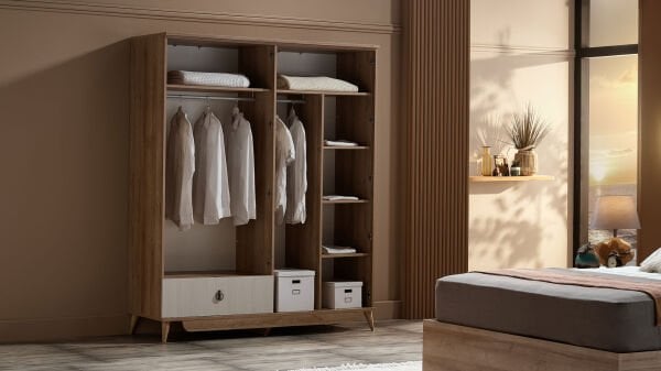 Caldera 4 Kapaklı Gardırop