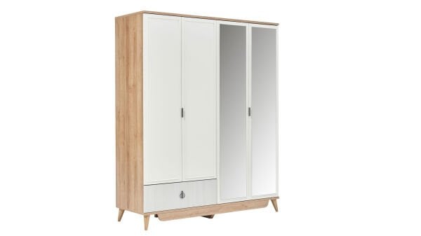 Caldera 4 Kapaklı Gardırop