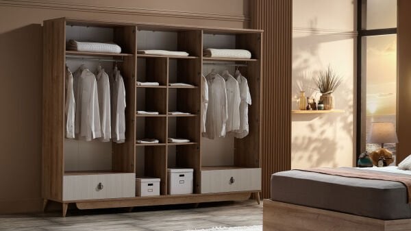 Caldera 6 Kapaklı Gardırop