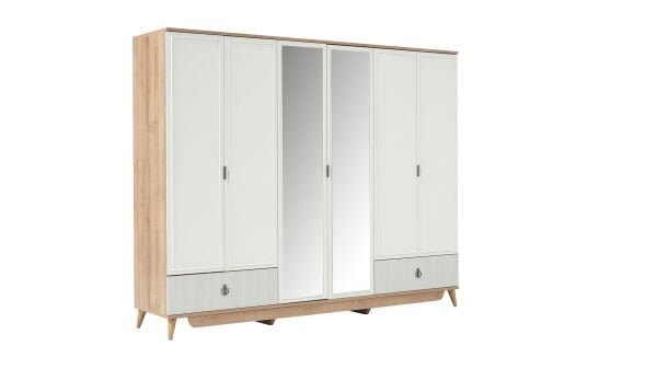 Caldera 6 Kapaklı Gardırop