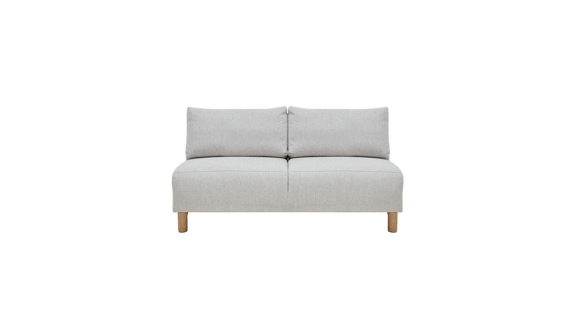 Sanvela Kolsuz İkili - Krem - Meşe Renk Ayak