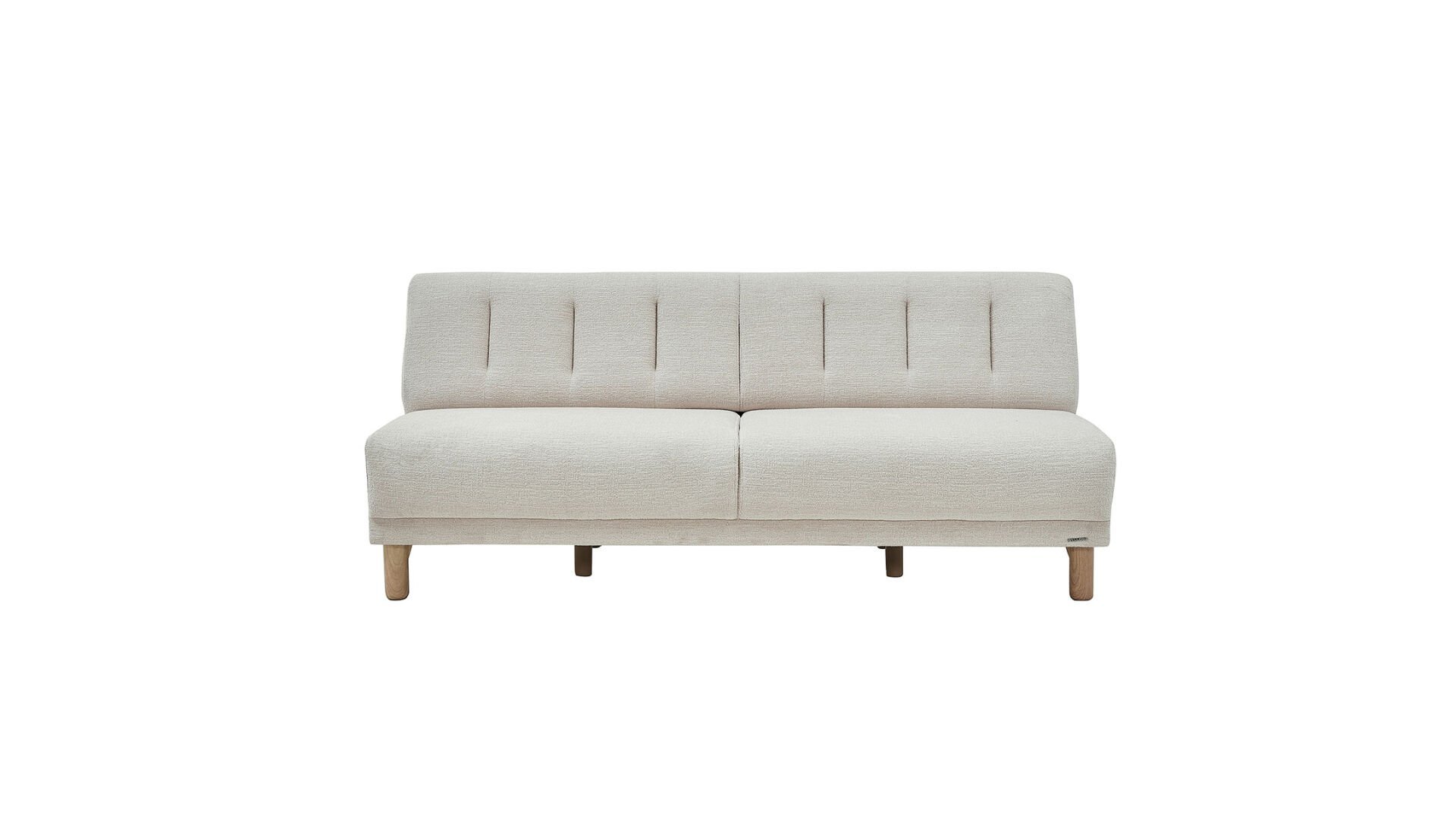 Atlanta Kolsuz Üçlü - Krem - Meşe Renk Ayak