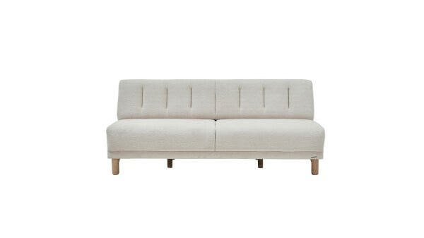 Atlanta Kolsuz Üçlü - Krem - Meşe Renk Ayak